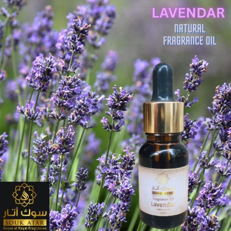 Lavender Fragrance Oil – Premium Floral Aroma Oil for Candles, Soaps & Perfumes